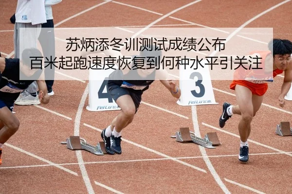 苏炳添冬训测试成绩公布 百米起跑速度恢复到何种水平引关注